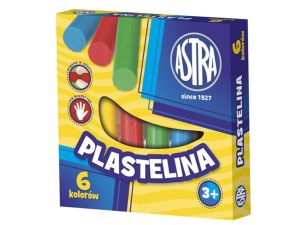 PLASTELINA 6 KOLORÓW ASTRA