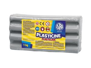 PLASTELINA LUZ 1KG POPIEL ASTRA