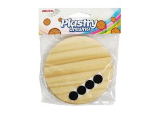 PLASTRY DREWNA Z OTWOREM 10CM PD4 BREWIS