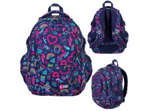 PLECAK 4 KOM STRIGHT BP-01 NEON