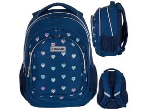 PLECAK HEAD HOLO EFFECT SPLASH HEARTS AB330 ASTRA