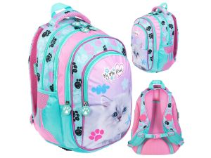 PLECAK SZKOLNY BPL-58 MY KITTLE FRIEND PASTEL CAT