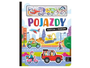 POJAZDY. KSIĄŻECZKA Z MAGNESAMI