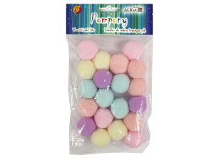 POMPONY POM-206 ŚR 3CM MIX KOLOR A'20 ALIGA