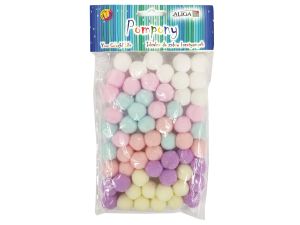 POMPONY POM-207 ŚR 2CM MIX KOLOR A'60 ALIGA