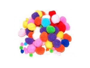 POMPONY POM07 MIX KOLOR  10,25MM