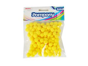 POMPONY POM19 ŻÓŁTE