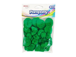 POMPONY POM36 SUPER PUSZYSTE ZIELONE