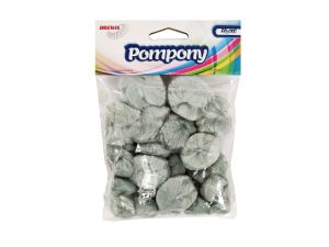 POMPONY POM40 SUPER PUSZYSTE SZARE
