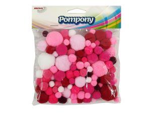 POMPONY POM52 OCIENIE RÓŻOWEGO I BIAŁEGO BREWIS