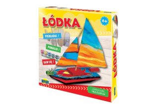POSKŁADAJ I POMALUJ ZESTAW ŁÓDKA DROMADER
