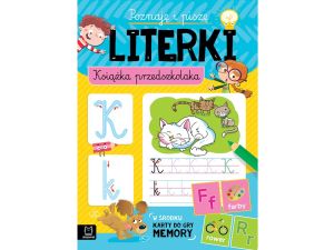 POZNAJĘ I PISZĘ LITERKI KSIĄŻKA PRZEDSZKOLAKA AKSJOMAT