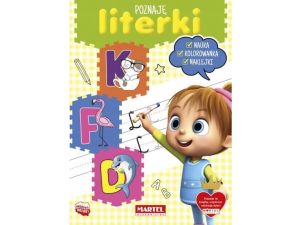 POZNAJĘ LITERKI Z NAKLEJKAMI MARTEL