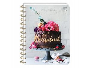 PRZEPIŚNIK NOTES A5 240 KART CAKE INTERDRUK