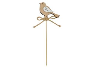 PTAK NA PIKU DREWNIANY 25CM 2221633 MFP