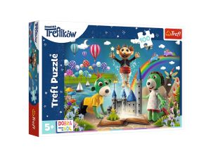 PUZZLE 100 BAJKOWY WIECZÓR Z TREFLIKAMI 16412 TREF