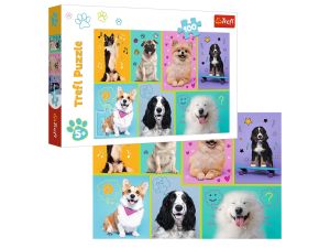 PUZZLE 100 ELEMENTÓW W ŚWIECIE PIESKÓW 16421 TREFL