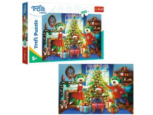 PUZZLE 100 ZIMOWE TREFLIKI TREFL