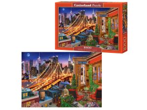 PUZZLE 1000 EL. BROOKLYN BRIDGE LIGHTS CASTOR