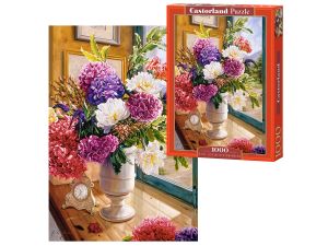 PUZZLE 1000 EL. STILL LIFE WITH HYDRANGEAS CASTOR
