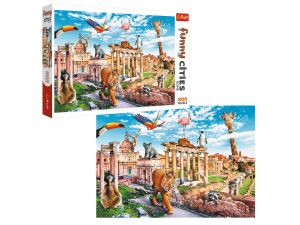 PUZZLE 1000 EL. TREFL DZIKI RZYM