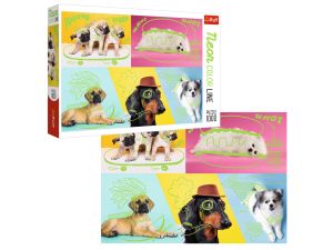 PUZZLE 1000 EL. TREFL ODLOTOWE PSY
