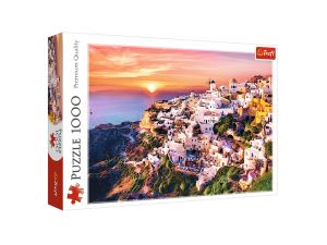 PUZZLE 1000 EL ZACHÓD NAD SANTORINI 10435 TREFL