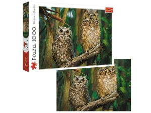 PUZZLE 1000 ELEMENTÓW SOWY 10603 TREFL