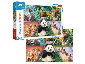 PUZZLE 1000 KRÓLESTWO ZWIERZĄT 10672 TREFL
