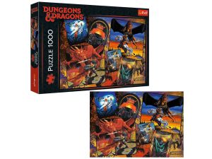 PUZZLE 1000 POCZĄTKI DUNGEONS & DRAGONS TREFL