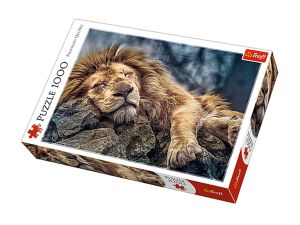 PUZZLE 1000 ŚPIĄCY LEW 10447 TREFL