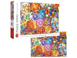 PUZZLE 1000 WYŚMIENITE SŁODKOŚCI 10713 TREFL