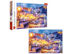 PUZZLE 1000 WYSPA PROCIDA NOCĄ WŁOCHY TREFL