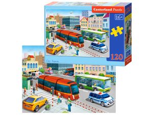 PUZZLE 120 EL. B-13555-1 CITY SQUARE CASTOR