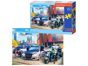 PUZZLE 120 EL. B-13562-1 POLICE STATION CASTOR