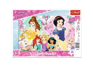 PUZZLE 15 RAMKOWE UROCZE KSIĘŻNICZKI 31352 TREFL