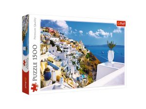 PUZZLE 1500 SANTORINI GRECJA 26119 TREFL
