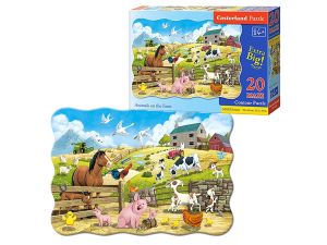 PUZZLE 20 EL.MAXI C-02429 ANIMALS ON THE FARM CAST