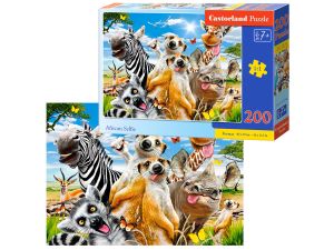 PUZZLE 200 EL. B-222148 AFRICAN SELFIE CASTOR