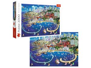 PUZZLE 2000 EL. TREFL 27107 ZATOKA SAN FRANCISCO