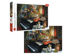 PUZZLE 2000 EL. TREFL 27112 DŹWIĘKI MUZYKI