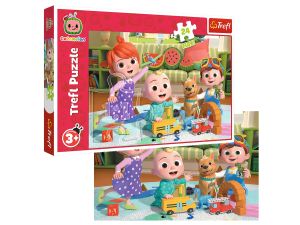 PUZZLE 24 MAXI COCOMELON GOTOWI NA PRZYGODĘ TREFL 