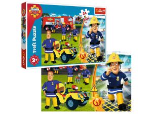 PUZZLE 24 MAXI DZIELNY STRAŻAK SAM 14290 TREFL