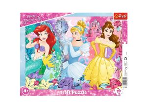 PUZZLE 25 RAMKOWE MAGICZNE KSIĘŻNICZKI 31360 TREFL