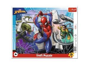 PUZZLE 25 RAMKOWE ODWAŻNY SPIDERMAN 31347 TREFL