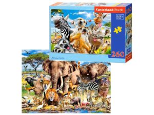 PUZZLE 260 EL. B-27545 SAVANNA ANIMALS CASTORLAND
