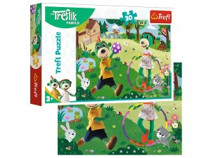 PUZZLE 30 AKTYWNY DZIEŃ RODZINY TREFLIKÓW TREFL