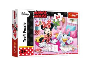 PUZZLE 30 NAJLEPSZE PRZYJACIÓŁKI  MINNIE DISNEY 