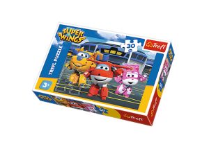 PUZZLE 30 PRZYJACIELE PRZED HANGAREM TREFL 18226