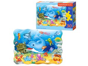 PUZZLE 30 UNDERWATER FRIENDS CASTORLAND